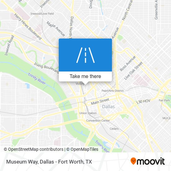 Mapa de Museum Way