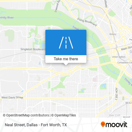 Neal Street map