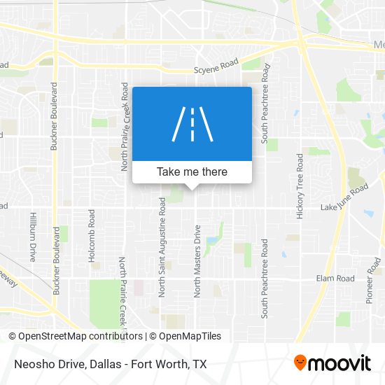 Neosho Drive map