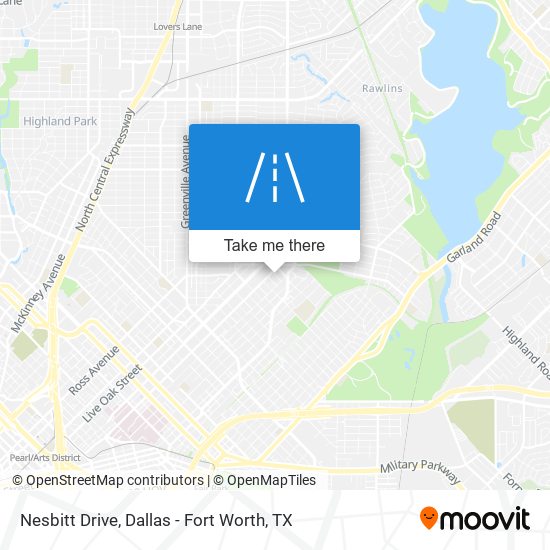 Nesbitt Drive map