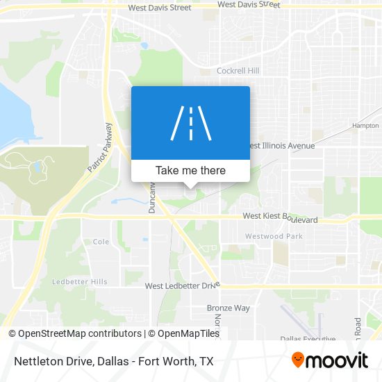 Mapa de Nettleton Drive