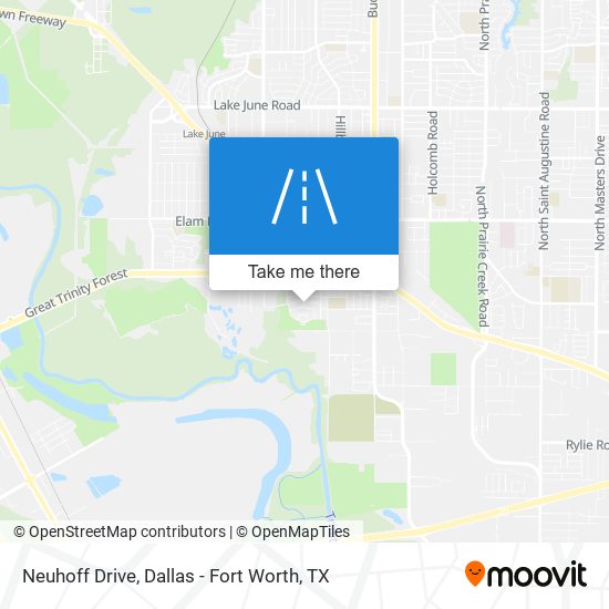 Neuhoff Drive map