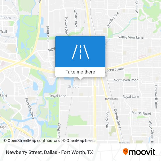 Newberry Street map