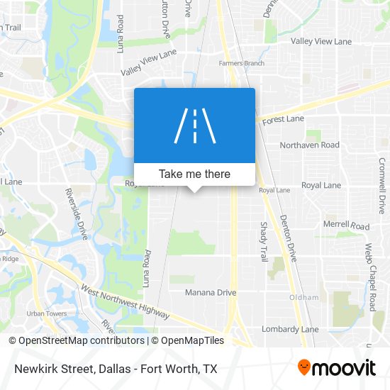Mapa de Newkirk Street