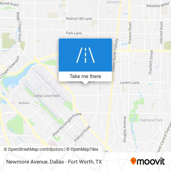 Newmore Avenue map