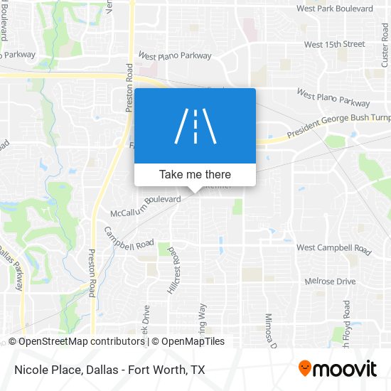 Mapa de Nicole Place