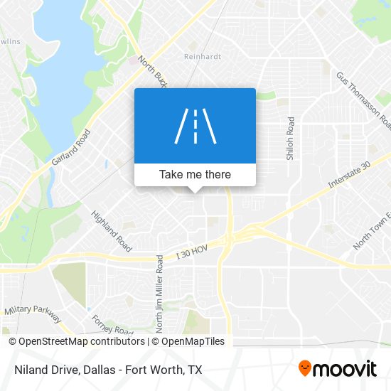 Niland Drive map
