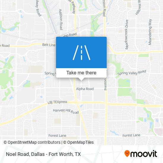 Mapa de Noel Road