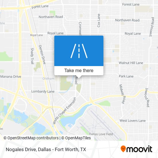Nogales Drive map