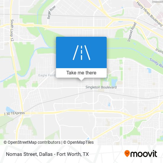 Nomas Street map
