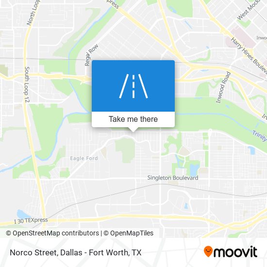 Norco Street map