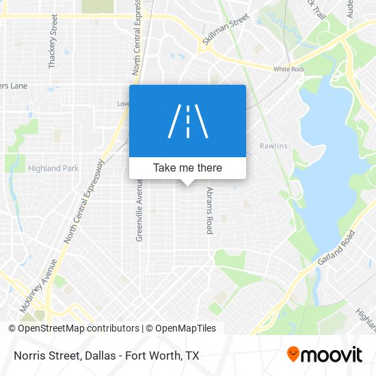 Norris Street map