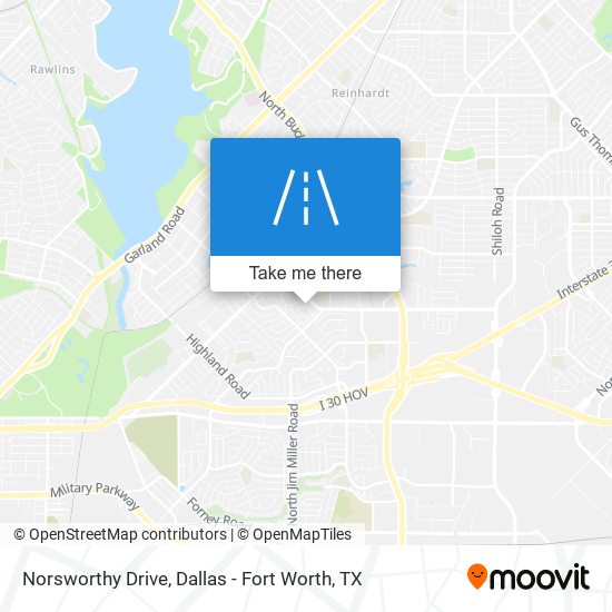 Norsworthy Drive map