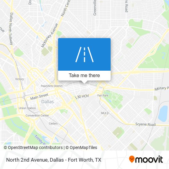 Mapa de North 2nd Avenue