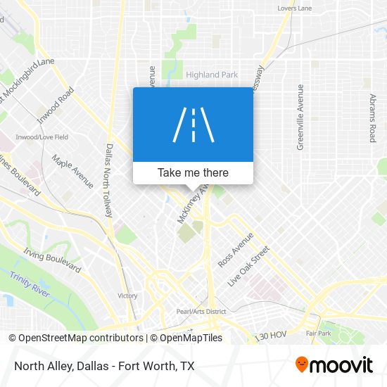Mapa de North Alley