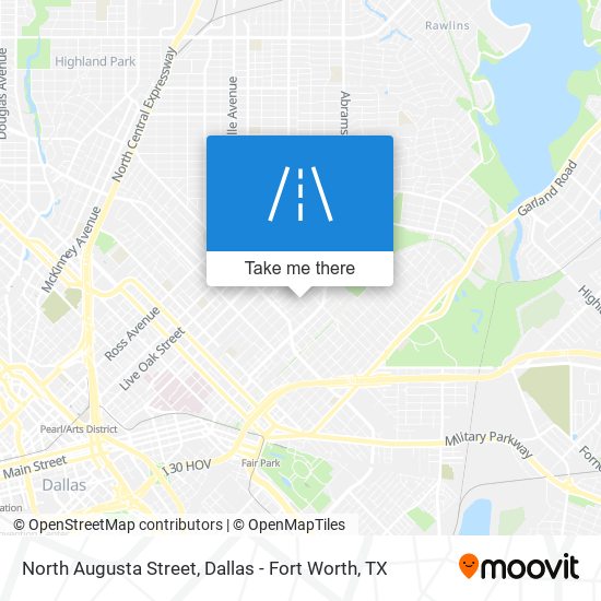 North Augusta Street map