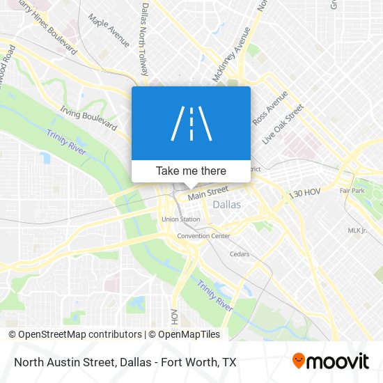 North Austin Street map