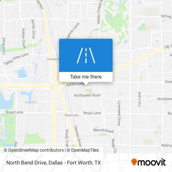 Mapa de North Bend Drive