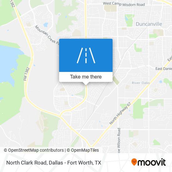 Mapa de North Clark Road
