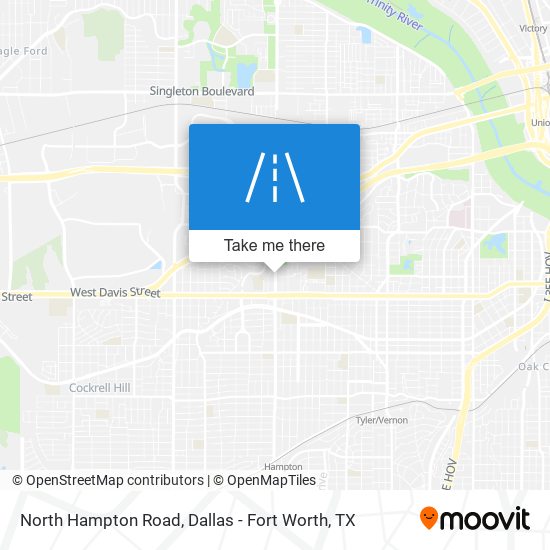 North Hampton Road map