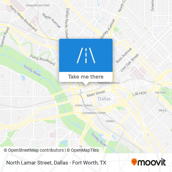 North Lamar Street map