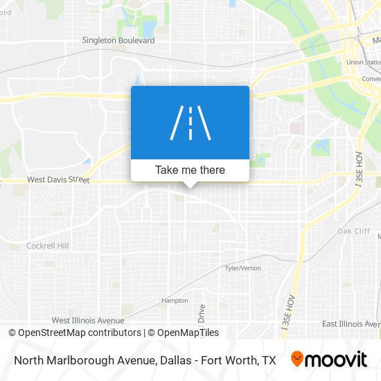 North Marlborough Avenue map
