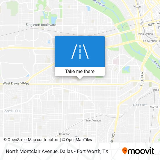 Mapa de North Montclair Avenue