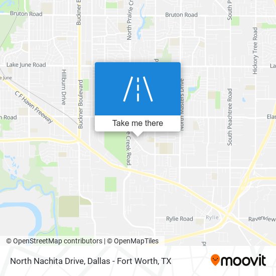 North Nachita Drive map