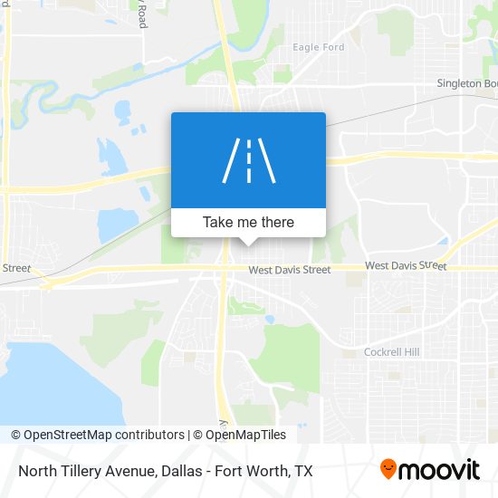 Mapa de North Tillery Avenue