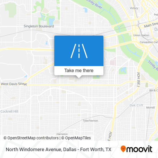 Mapa de North Windomere Avenue