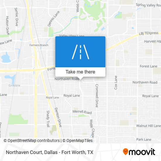 Northaven Court map