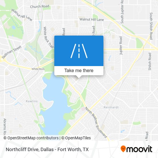 Mapa de Northcliff Drive