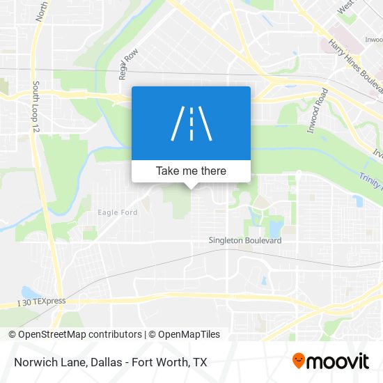 Mapa de Norwich Lane