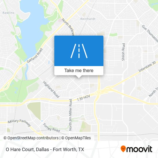 O Hare Court map