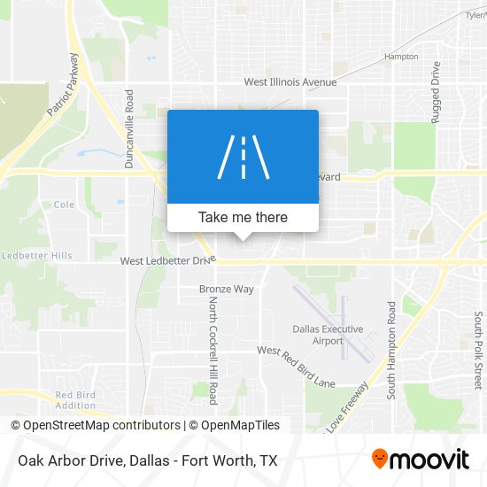 Mapa de Oak Arbor Drive
