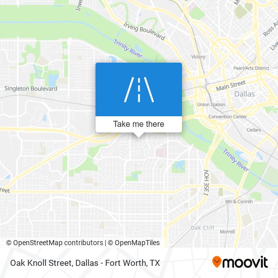 Oak Knoll Street map