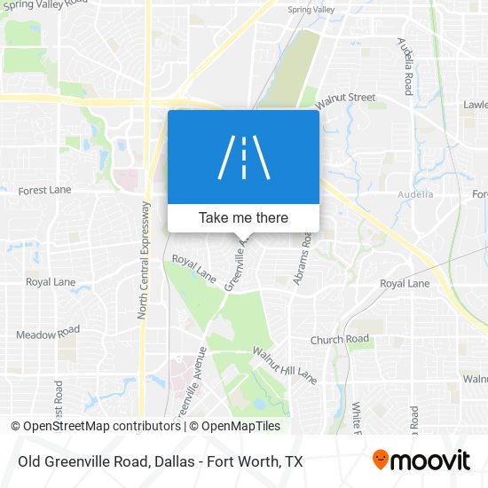 Mapa de Old Greenville Road