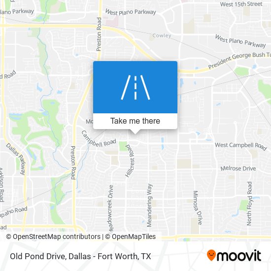 Mapa de Old Pond Drive