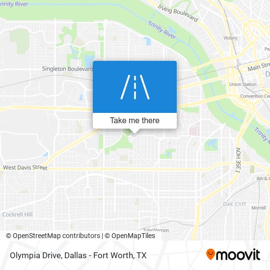 Olympia Drive map