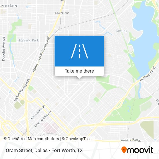 Mapa de Oram Street