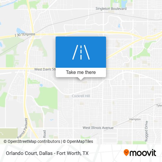 Orlando Court map