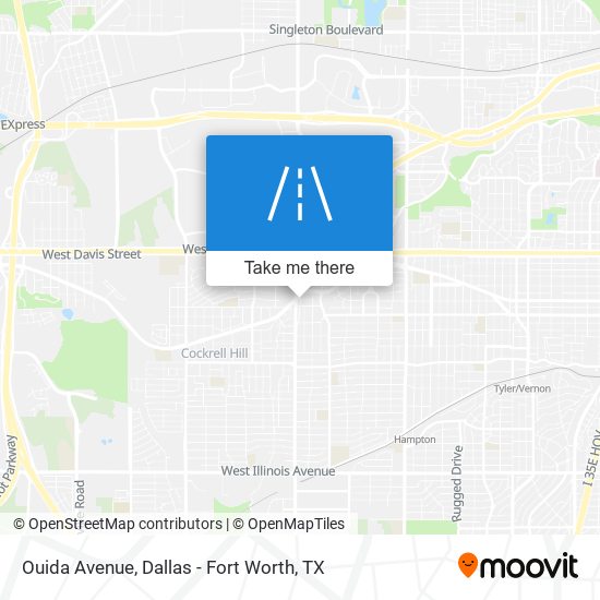 Mapa de Ouida Avenue