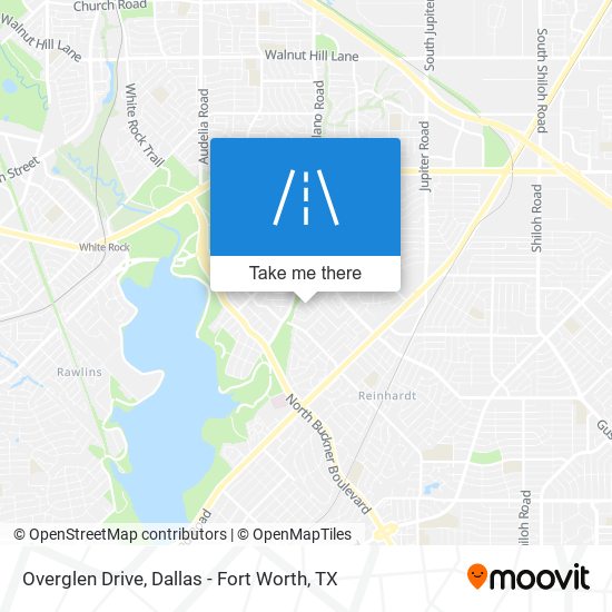 Mapa de Overglen Drive