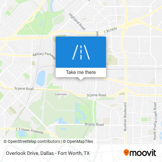 Mapa de Overlook Drive