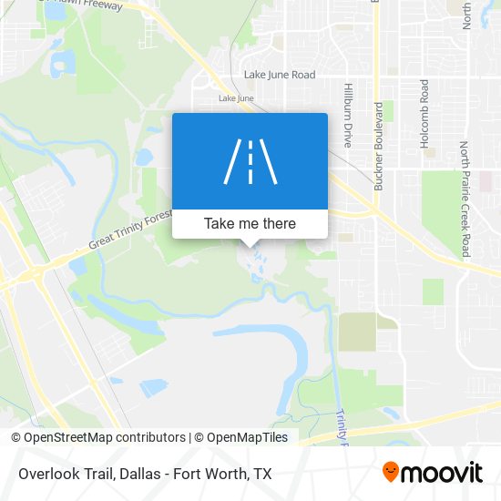 Mapa de Overlook Trail