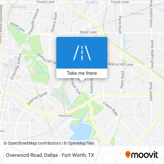 Mapa de Overwood Road