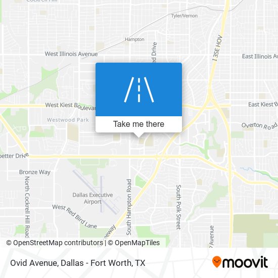Mapa de Ovid Avenue
