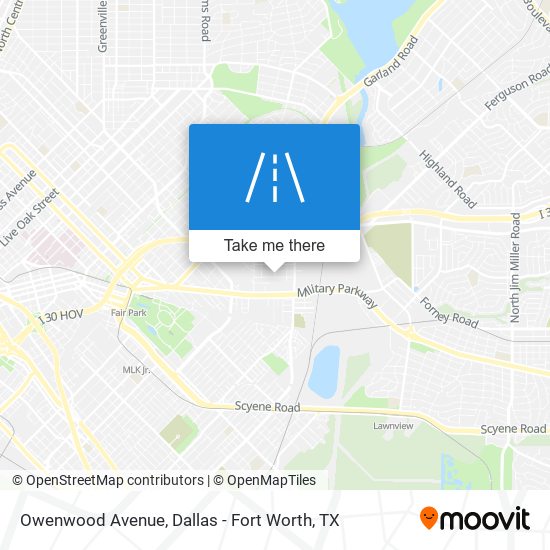 Owenwood Avenue map