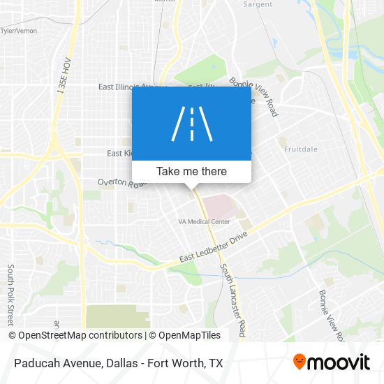 Paducah Avenue map