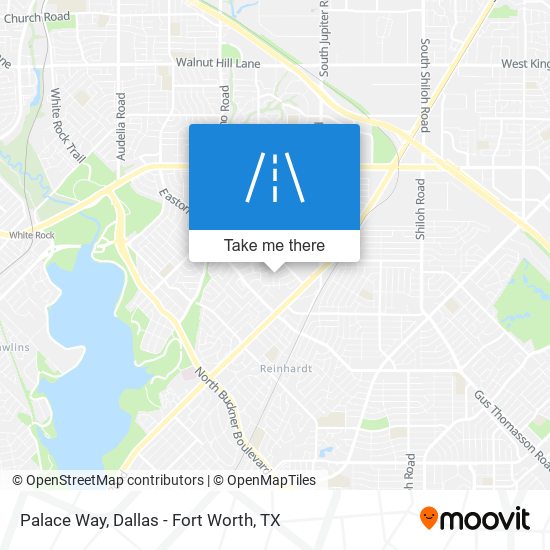 Mapa de Palace Way